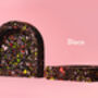 Black Terrazzo Archway Trinket Tray Dish Desk Tidy, thumbnail 6 of 6