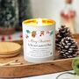 Christmas Personalised Scented Candle Gift For Mum, Presents For Mum, thumbnail 2 of 10