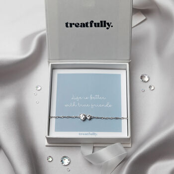 True Friends Friendship Bracelet Sterling Silver, 4 of 9