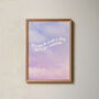 It's Such A Nice Day Typography Print, thumbnail 6 of 7