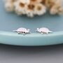 Sterling Silver Armadillo Stud Earrings, thumbnail 1 of 12