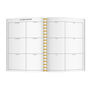 Mid Year Personalised Geometric Diary And Notebook, thumbnail 10 of 12