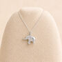 Personalised Sterling Silver Baby Elephant Necklace, thumbnail 3 of 8