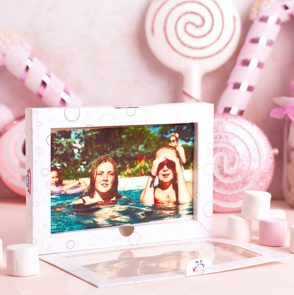 Giant Personalised Photo Marshmallow Gift, 1 of 3
