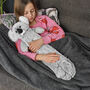 Extra Long Plush Hot Water Bottle 72cm Koala, thumbnail 1 of 3