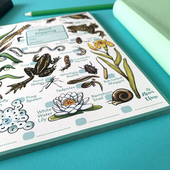 Pond Dipping Journal Notepad, 6 of 11