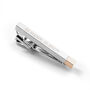 Personalised Special Coordinates Two Tone Tie Clip, thumbnail 5 of 5