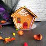 Large Halloween Haunted Gingerbread House Diy Gift Kit, thumbnail 5 of 5