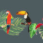 Tropical Rainforest Rectangle Lampshade, thumbnail 2 of 3