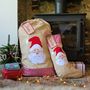 Personalised Christmas Santa Stocking/Sack Extra Large, thumbnail 2 of 7