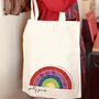 Personalised Rainbow Tote Bag, thumbnail 1 of 5
