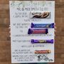 Personalised Engagement Chocolate Board, thumbnail 1 of 2