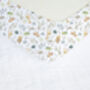 Safari Baby Animals Cot Bed Sheet, thumbnail 2 of 3