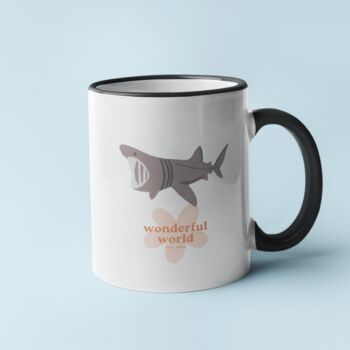 Basking Shark Personalised Shark Mug, 3 of 3