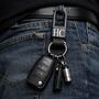 Personalised Engraved Mens Key Clip Handy Bag Charm, thumbnail 1 of 3