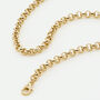 9ct Yellow Gold Rolo Chain Necklace 18 Inch, thumbnail 1 of 6