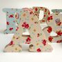 Retro Style Large Floral Wooden Letters, thumbnail 3 of 6