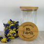 Teacher's Engraved Sweet Jar, thumbnail 2 of 4