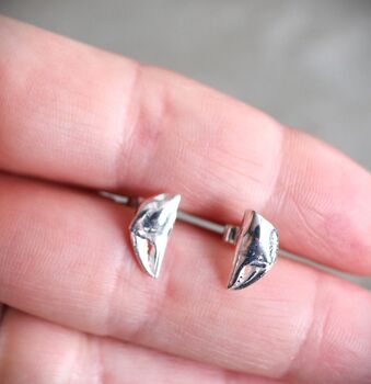 Crab Claw Stud Earrings, 2 of 2