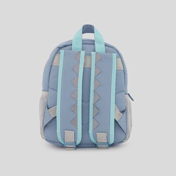 Personalised Blue Dinosaur Mini Backpack, 4 of 6