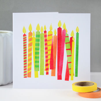 Birthday Candles Card, 8 of 8