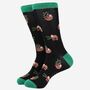 Men's Snoozing Sloth Bamboo Socks, thumbnail 1 of 2