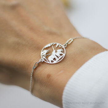 14th Wedding Anniversary – Gift For Wife, Sterling Silver Bracelet, Ivory Anniversary Gift, 7 of 10