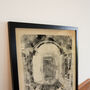 Personalised Vintage Stadium Framed Illustration, thumbnail 3 of 5