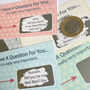 Personalised Will You Be My Best Man? Scratchcard, thumbnail 1 of 3