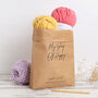 Teddy Bear Cushion Easy Crochet Kit, thumbnail 10 of 10