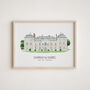 Wedding Day Gift Save The Date Venue Portrait Drawing, thumbnail 11 of 12