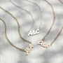 Personalised You And Me Initials Necklace, thumbnail 1 of 6