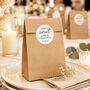 Sweet Wedding Favour Bag Stickers, thumbnail 5 of 9