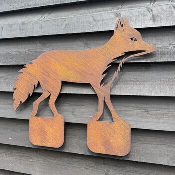 Fox Statue , Garden Feature , Lawn Decoration, 6 of 9