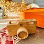 Personalised Handcrafted Wooden Kids Camera, thumbnail 1 of 3