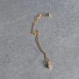 April Birthstone Diamond Gold Plated Necklace, thumbnail 5 of 10