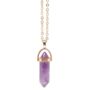 Amethyst Crystal Necklace With Greetings Card, thumbnail 4 of 5