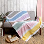 Pastel Rainbow Blanket Beginners Crochet Kit, thumbnail 1 of 7