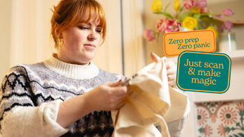 Learn To Sew Your Own Embroidered Flowers Kit Stick And Stitch, 6 of 8