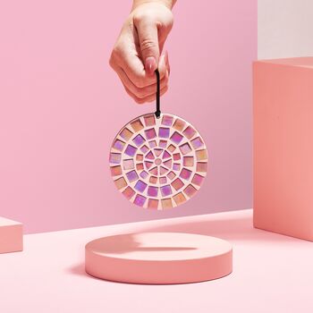 Pink Coaster/Mandala Mosaic Kit, 3 of 7