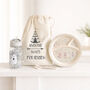 Childs Bear Camp Lunch Set With Personalised Cotton Bag, thumbnail 1 of 4