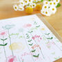 Set Of Four Meadow Notecards, thumbnail 2 of 5