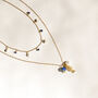 Gold Fish And Pearl Necklace Set Of Two, thumbnail 4 of 7