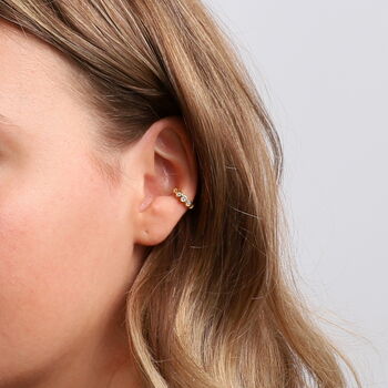 Set Of Two Ear Cuffs Hexagon Design, 6 of 9