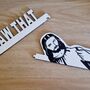 I Saw That Jesus Wooden Door Frame Topper, thumbnail 5 of 5