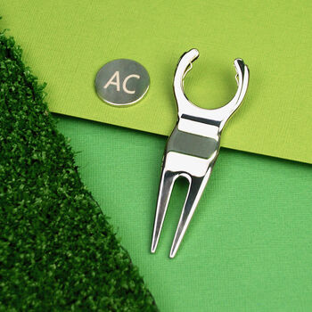Personalised Golf Marker Tool Gift, 6 of 9