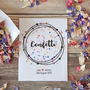 10 Personalised Colourful Confetti Packets, thumbnail 2 of 5
