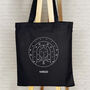 Zodiac Star Sign Tote Bag, thumbnail 5 of 7