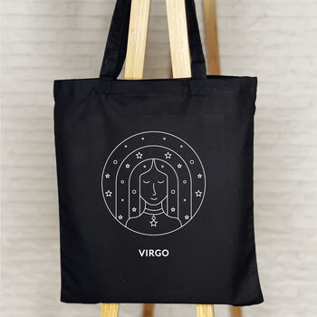 Zodiac Star Sign Tote Bag, 5 of 7