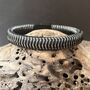 Woven Leather And Stainless Steel Bracelet For Men, thumbnail 4 of 9